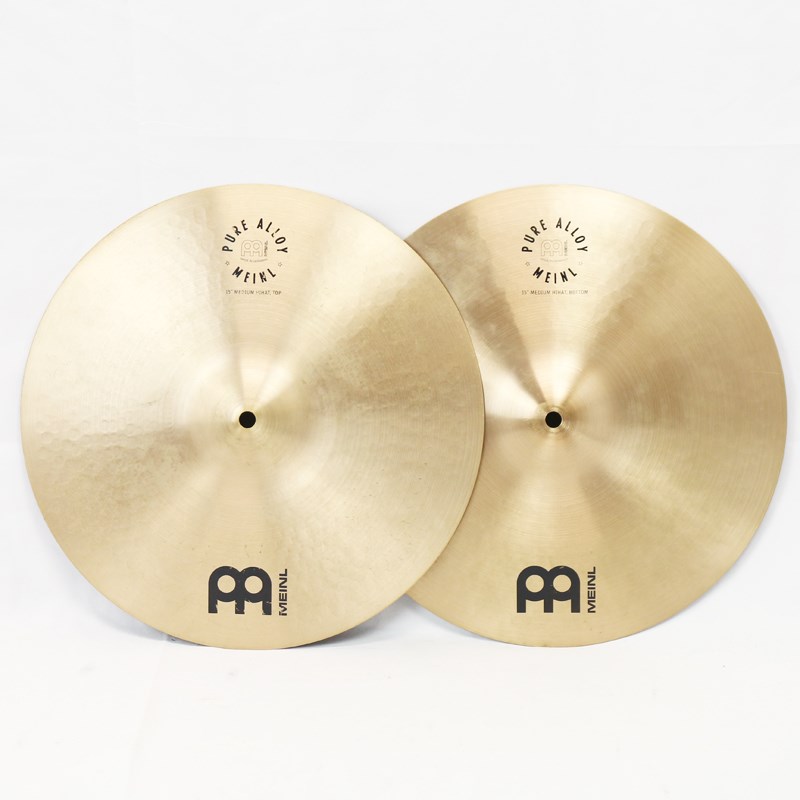 MEINL Pure Alloy Medium Hihats 15 PA15MHの画像